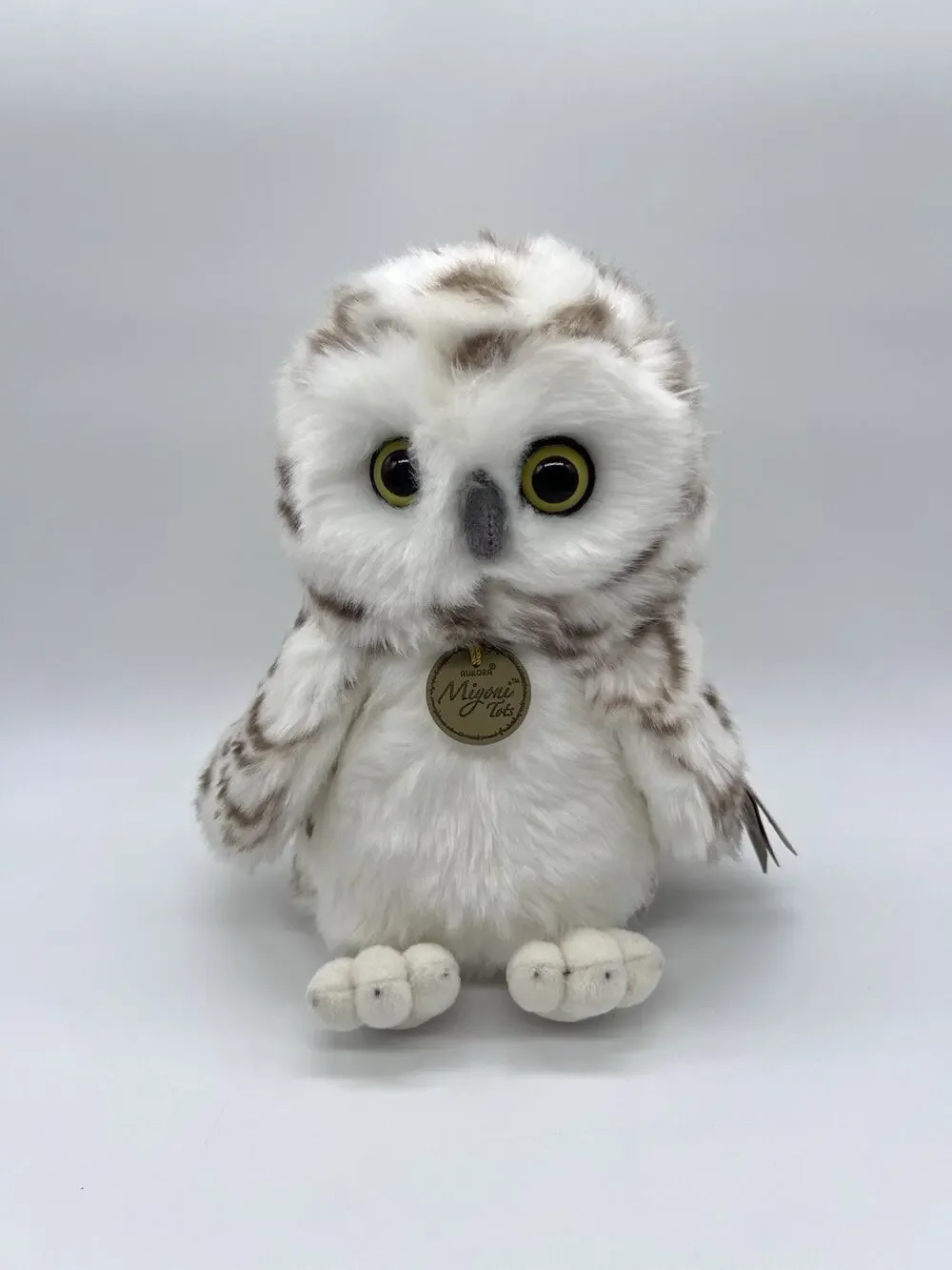 Miyoni Tots by Aurora Plush Snowy Owlet 10